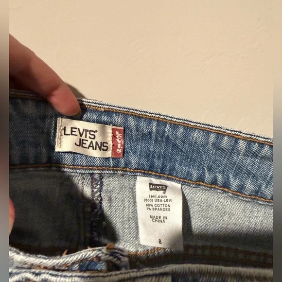 Levi’s Jeans denim Skirt Size 8 - Picture 2 of 4